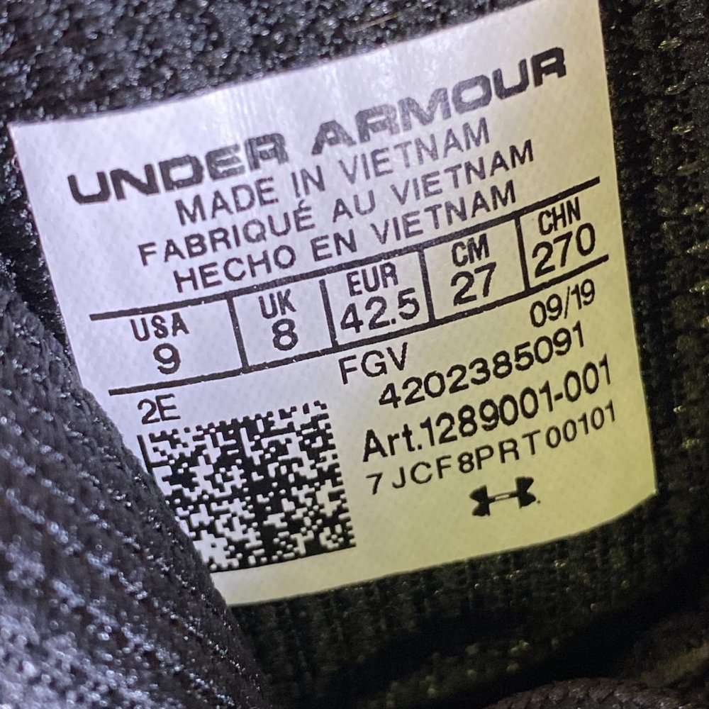 NEW ⚫ Under Armour Stellar Mens Tactical Boot Sz 9 - Picture 5 of 5